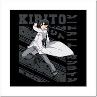 Kirito Posters and Art